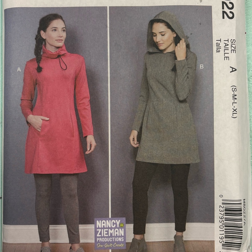 McCall’s M8022 Misses Dress Sewing Pattern Uncut